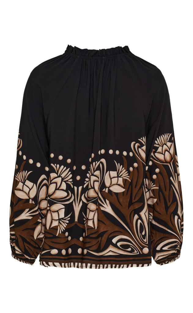 Marta Du Chateau Bluse - Octavia - Black