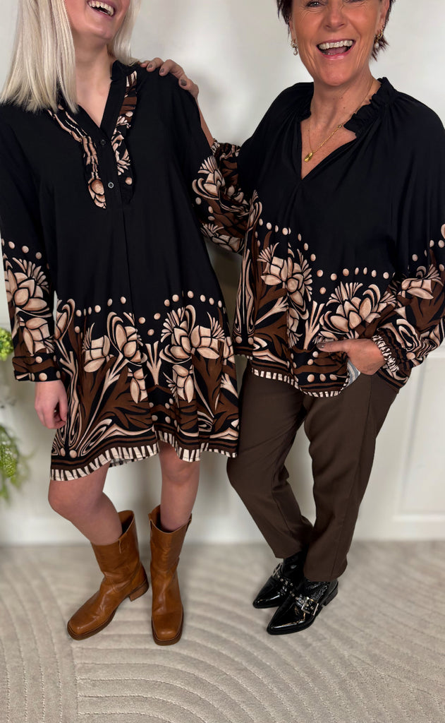 Marta Du Chateau Bluse - Octavia - Black