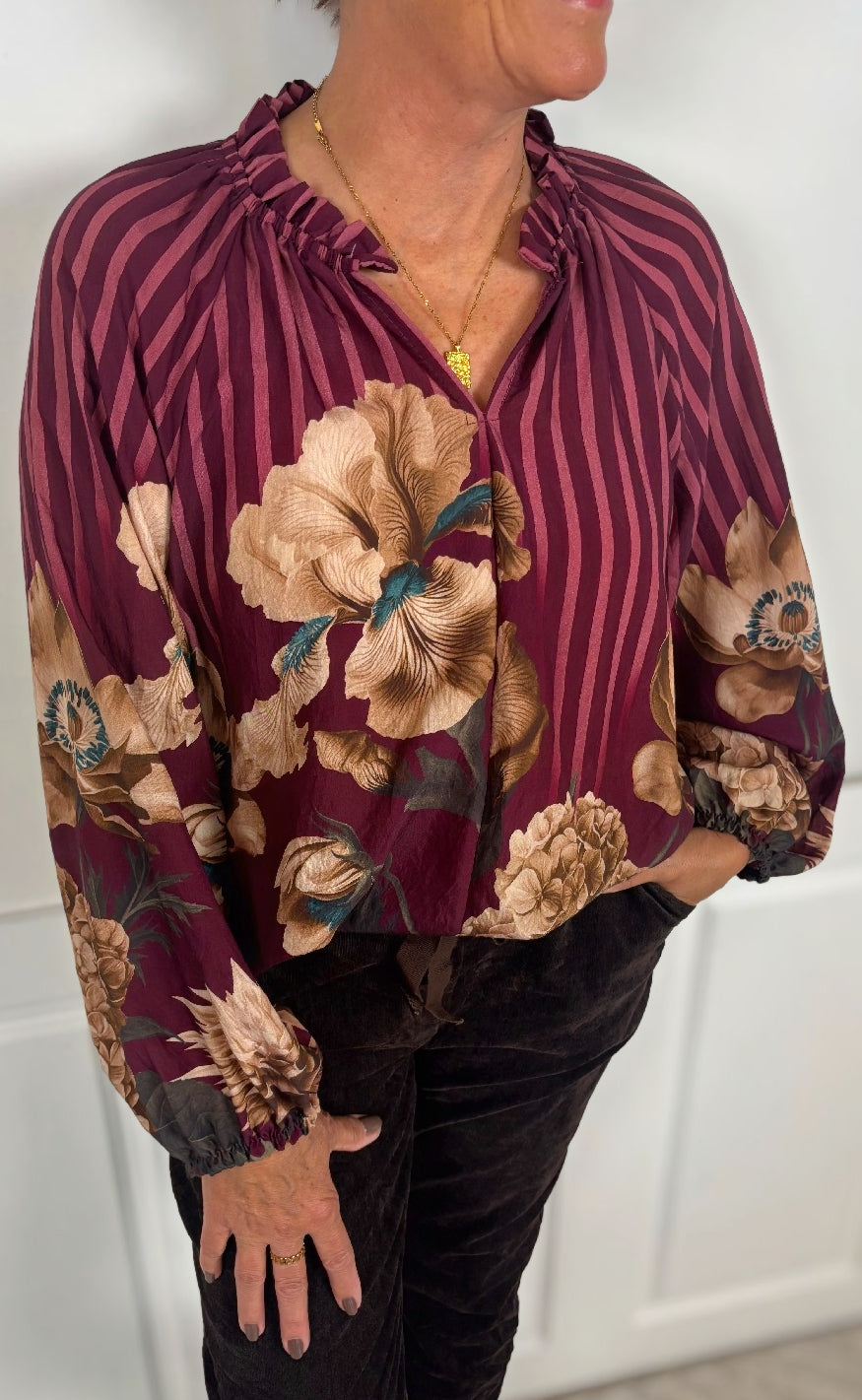 Marta Du Chateau Bluse - Octavia - Bordeaux