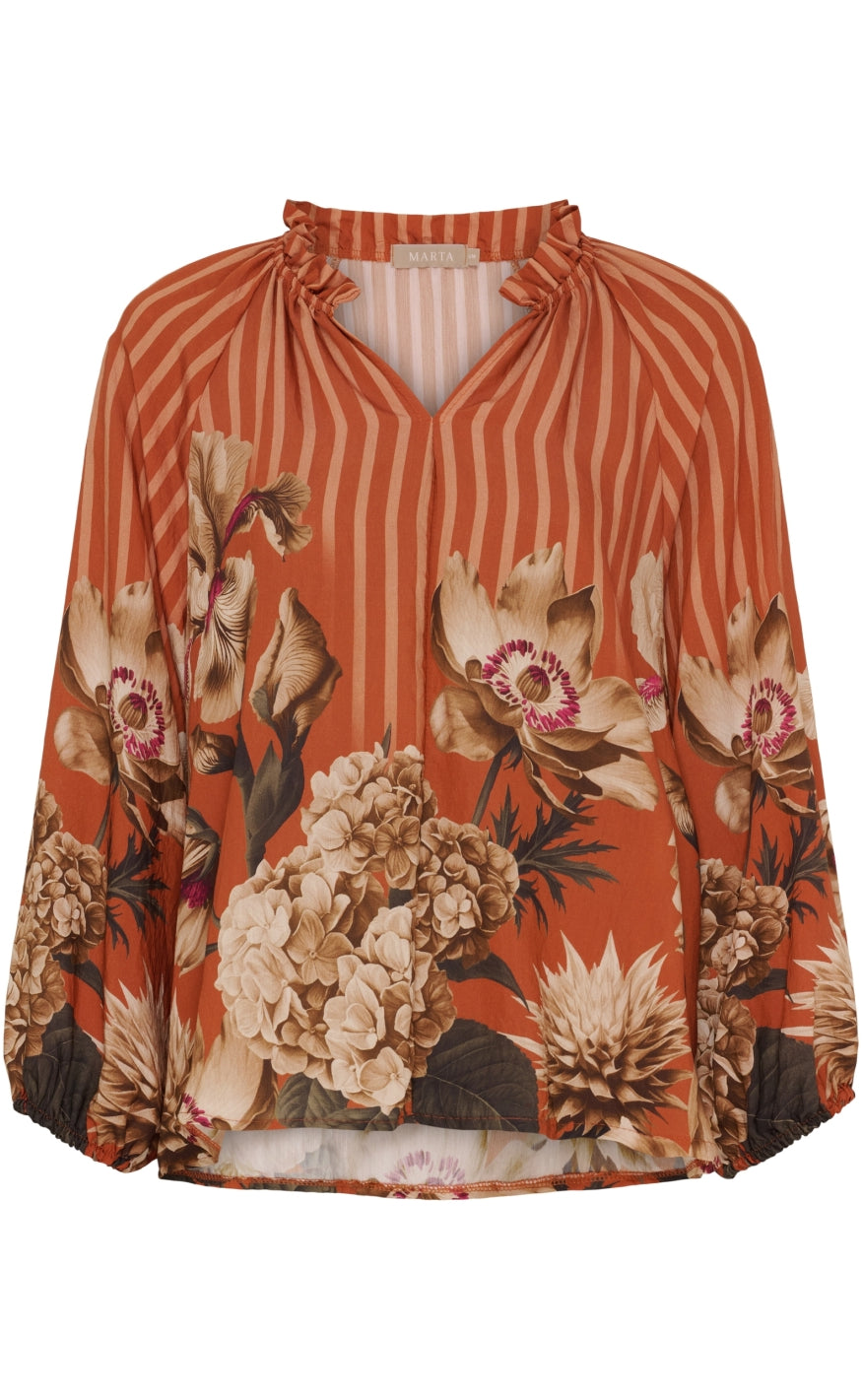 Marta Du Chateau Bluse - Octavia - Coccio