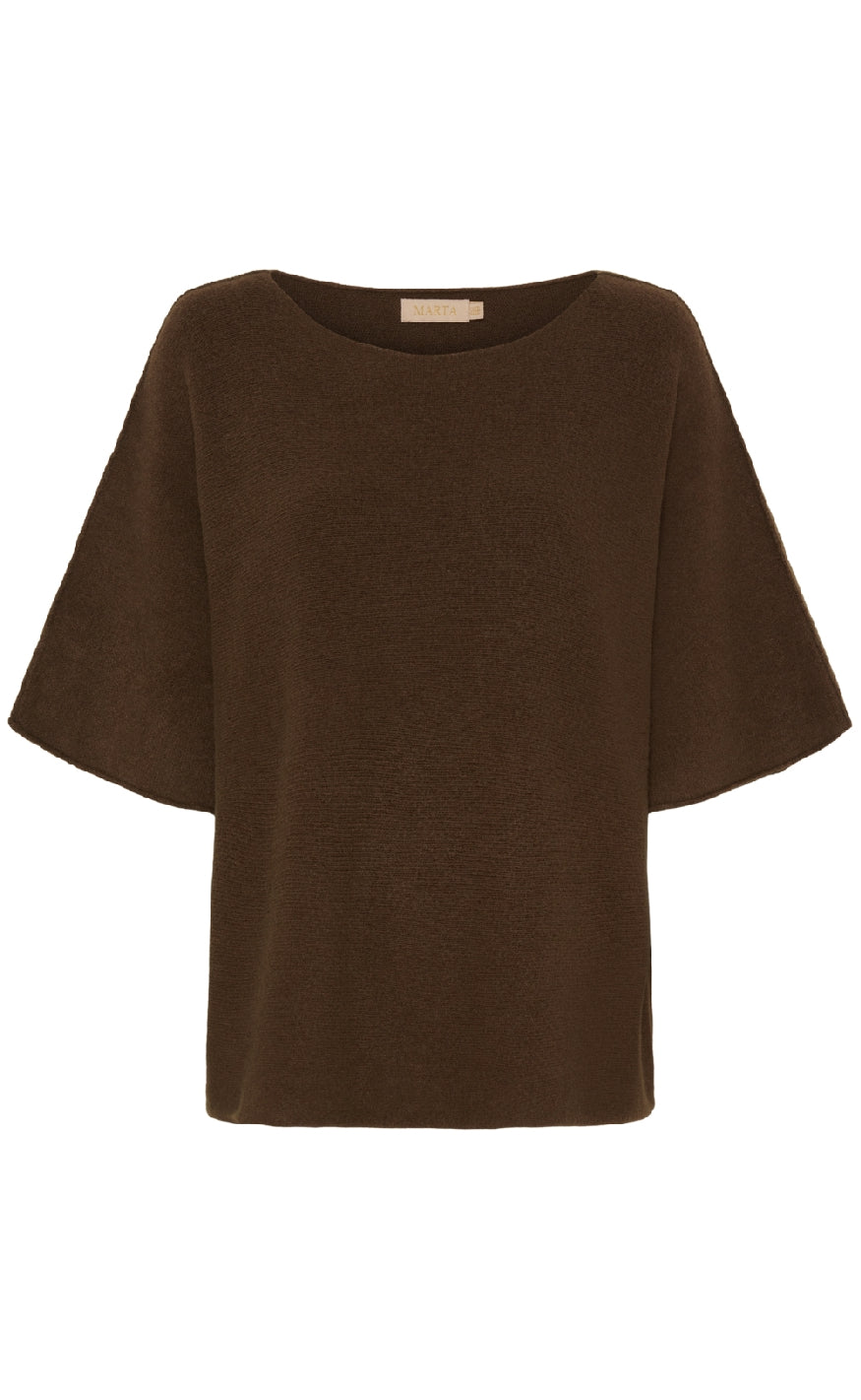 Marta Du Chateau Bluse - Sia - Brown