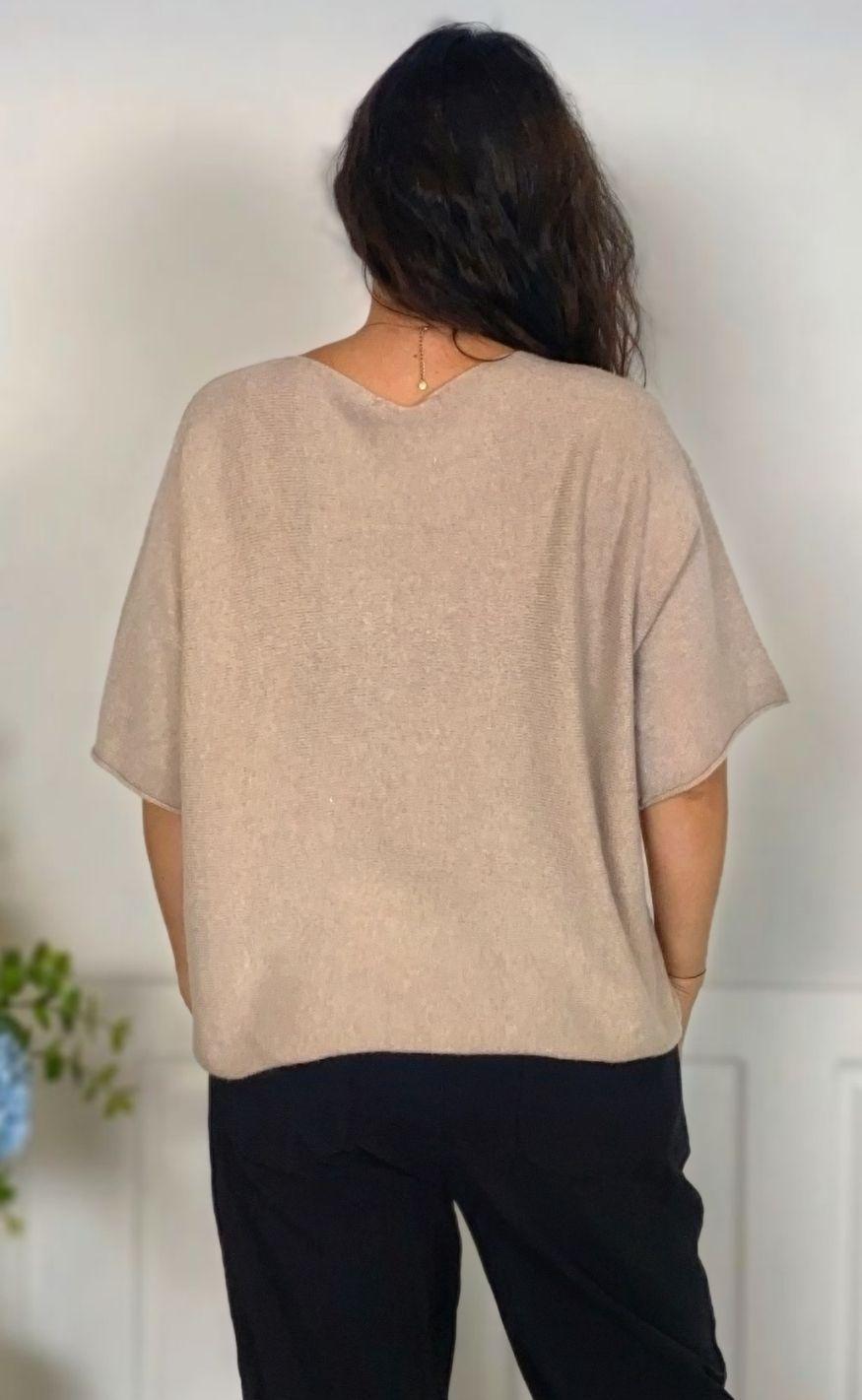 Marta Du Chateau Bluse - Sia - Medium Beige