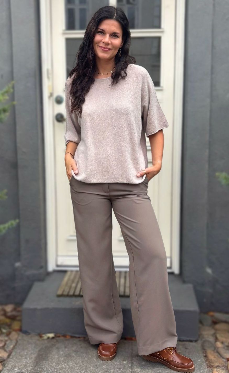 Marta Du Chateau Bluse - Sia - Medium Beige