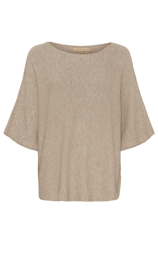 Marta Du Chateau Bluse - Sia - Medium Beige