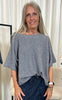 Marta Du Chateau Bluse - Sia - Medium Grey