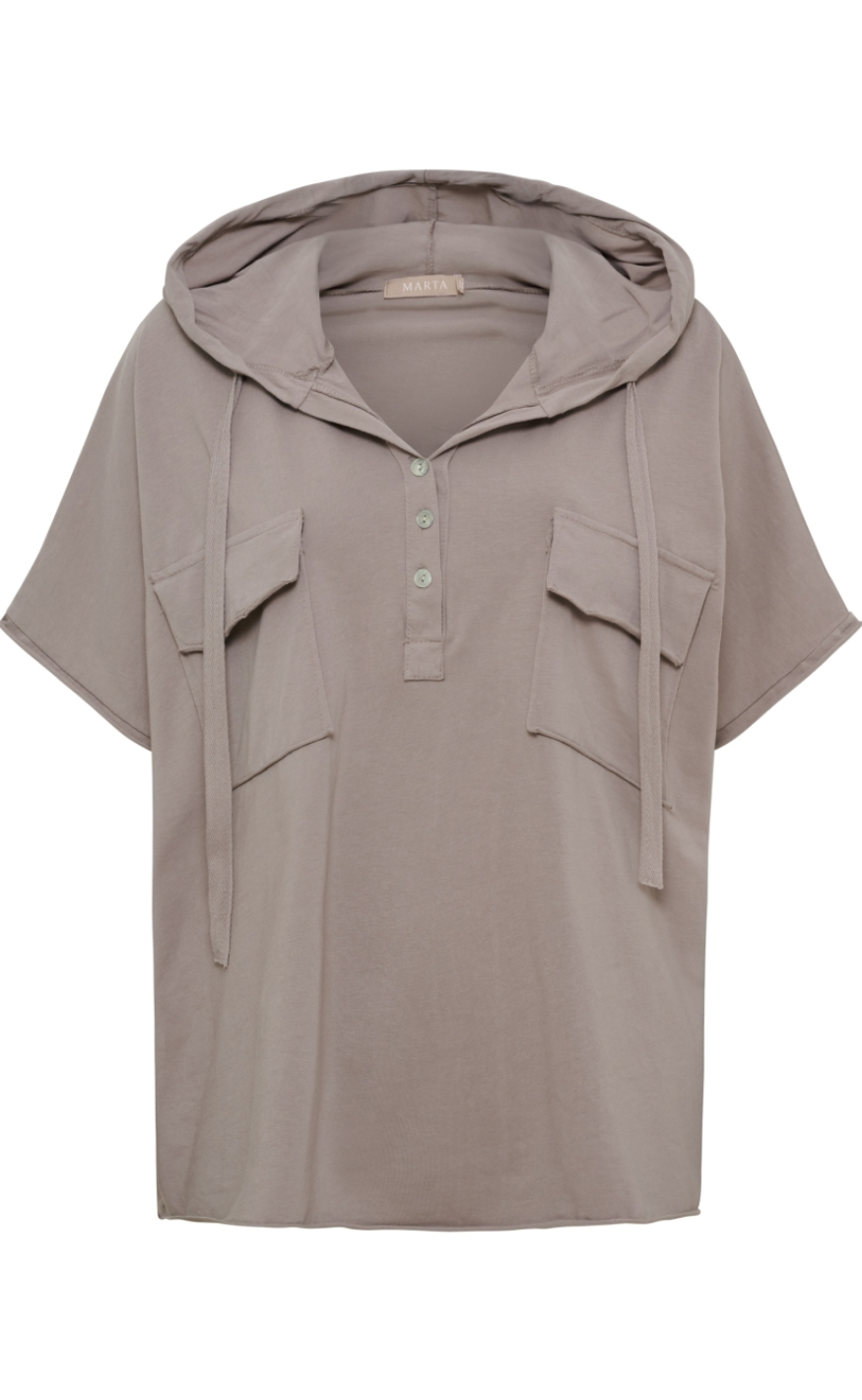 Marta Du Chateau Bluse - Thalina - Fango