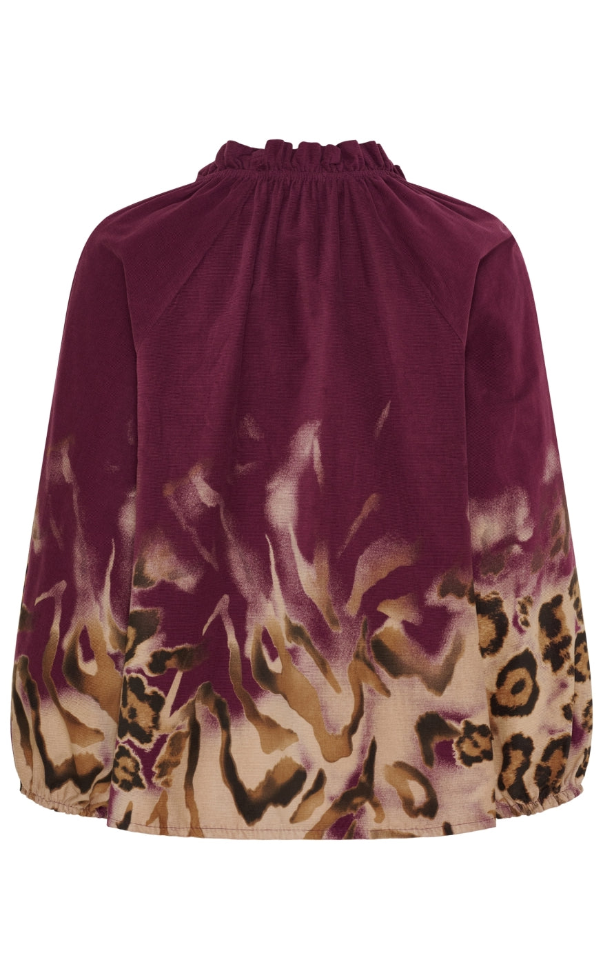 Marta Du Chateau Bluse - Una - Prugna