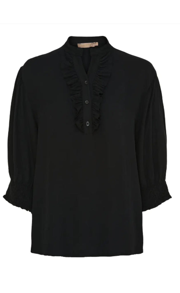 Marta Du Chateau Bluse - Unnur - Black