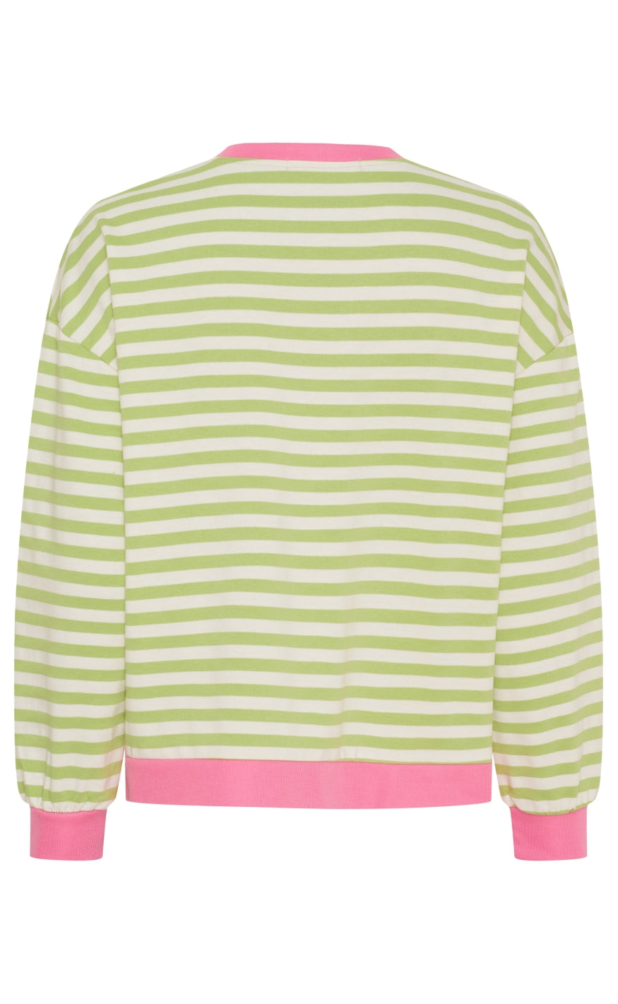 Marta Du Chateau Bluse - Vilda - Green/Baby