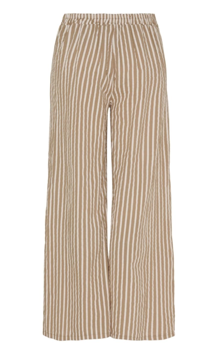 Marta Du Chateau Bukser - 262697 Lore - Camello Stripe