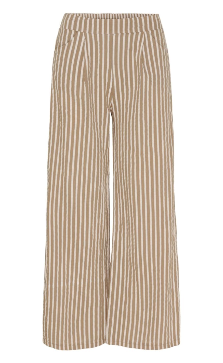 Marta Du Chateau Bukser - 262697 Lore - Camello Stripe