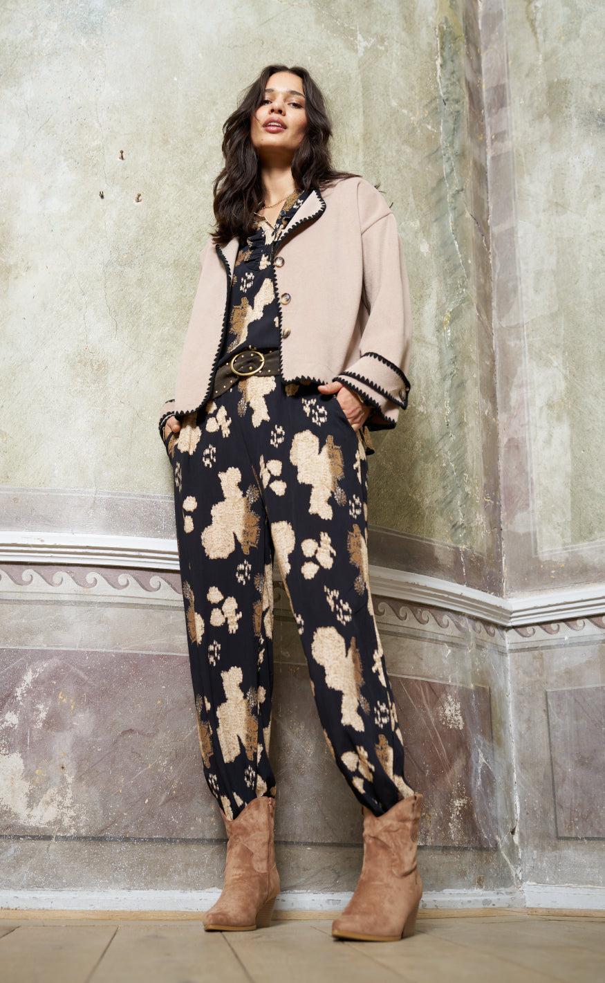 Marta Du Chateau Bukser - 5883 Lily - Black 3320