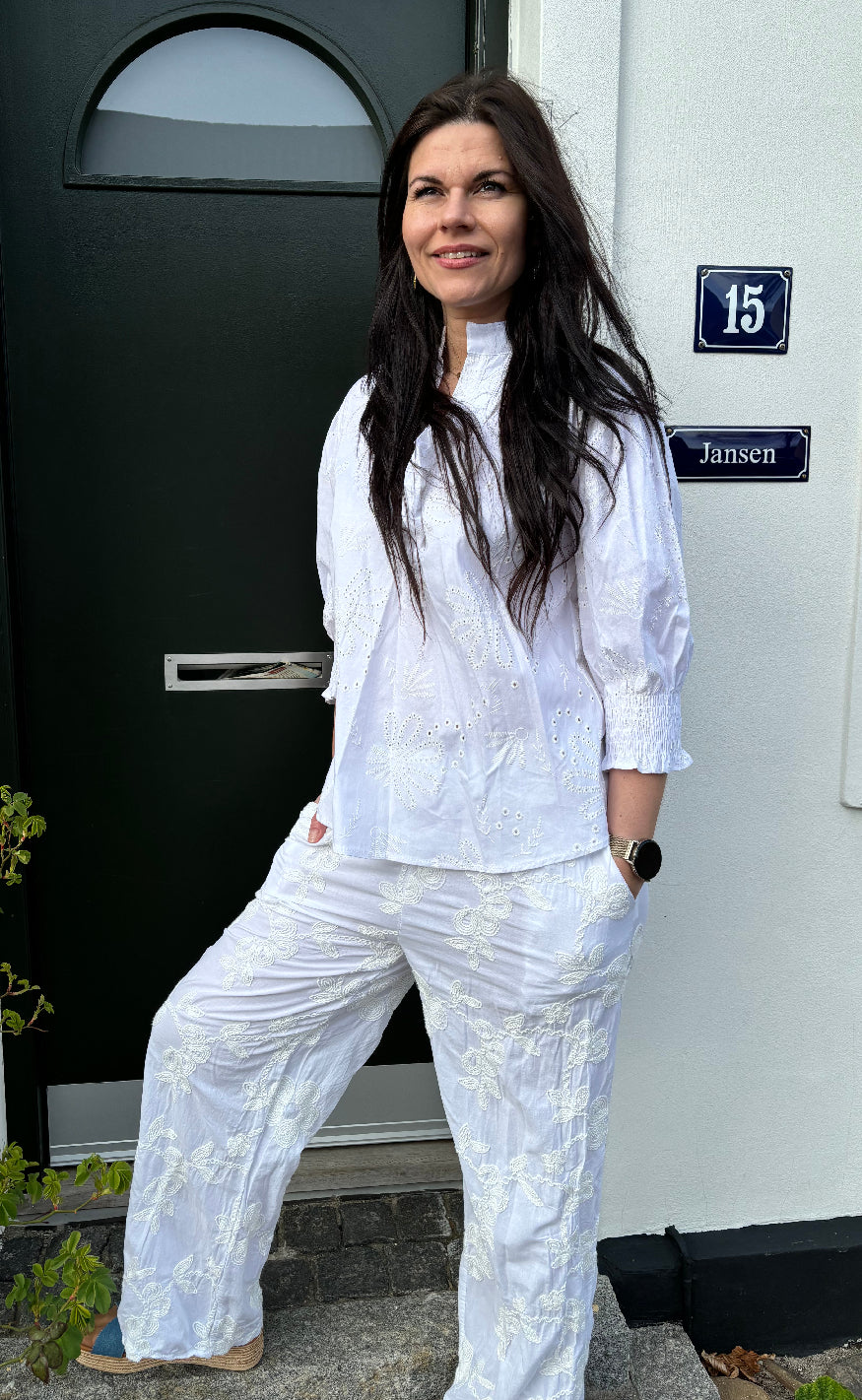 Marta Du Chateau Bukser - Amira - White