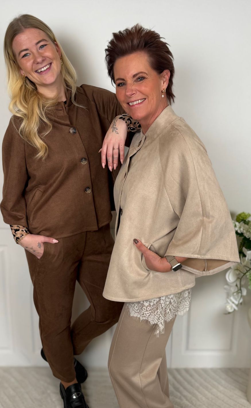 Marta Du Chateau Bukser - Annelise - Brown276