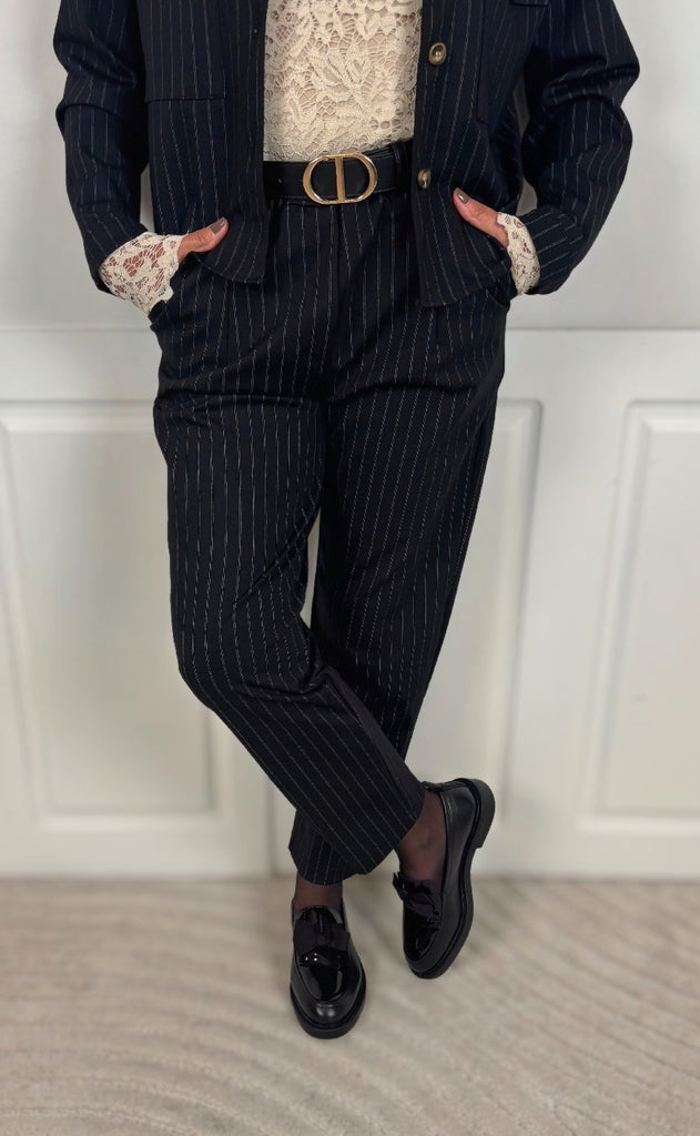 Marta Du Chateau Bukser - Emerald - Black