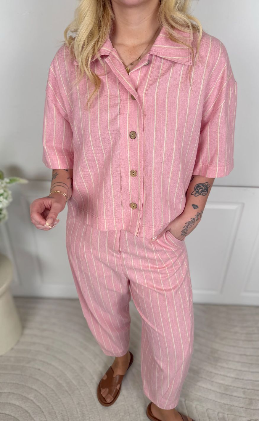Marta Du Chateau Bukser - Genna - Pink
