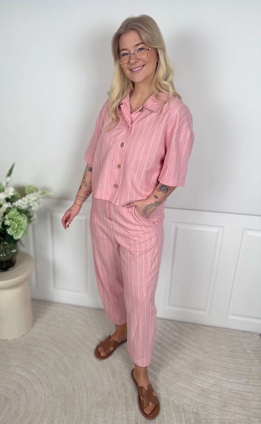 Marta Du Chateau Bukser - Genna - Pink