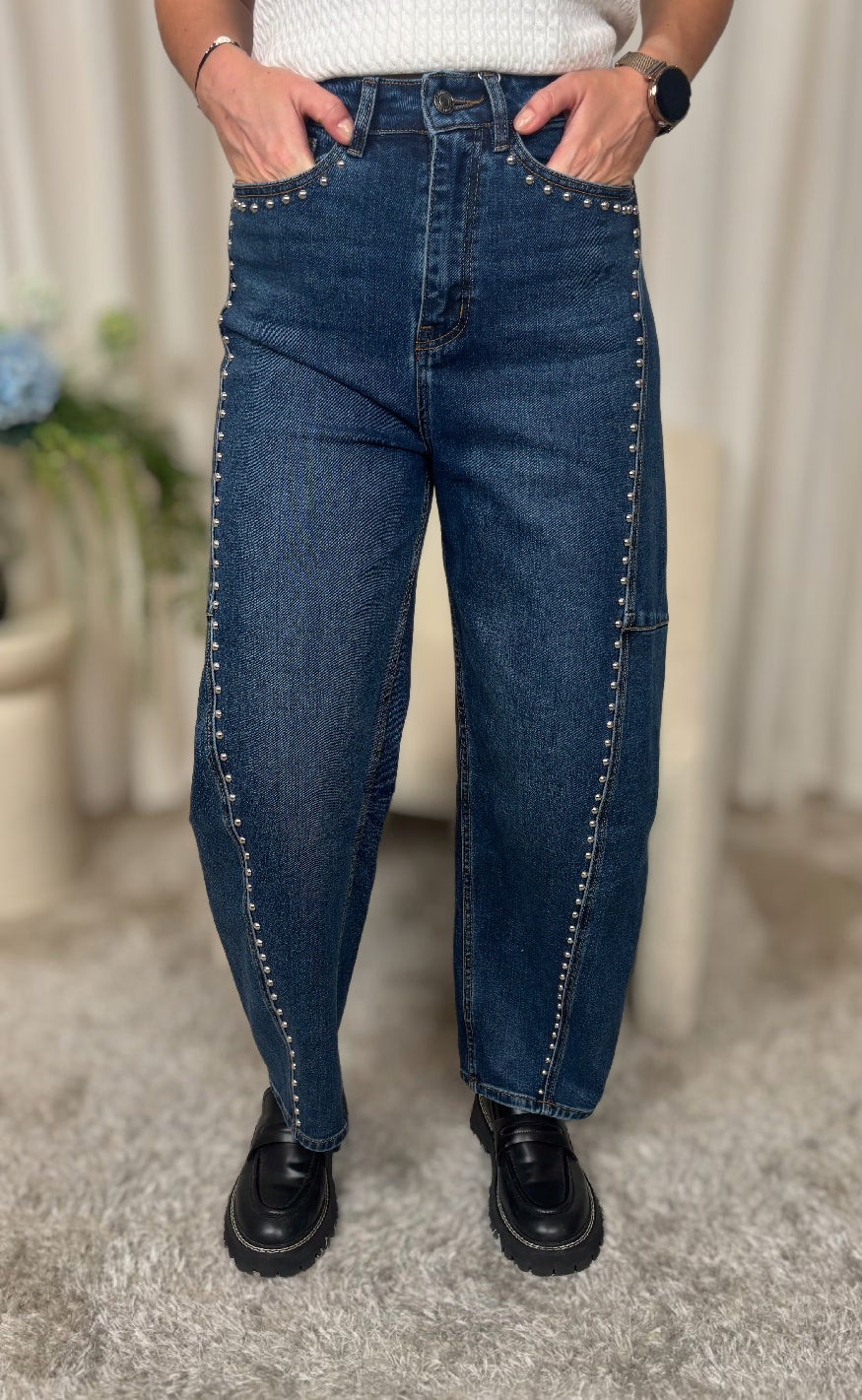 Marta Du Chateau Bukser - Ingeborg - Denim