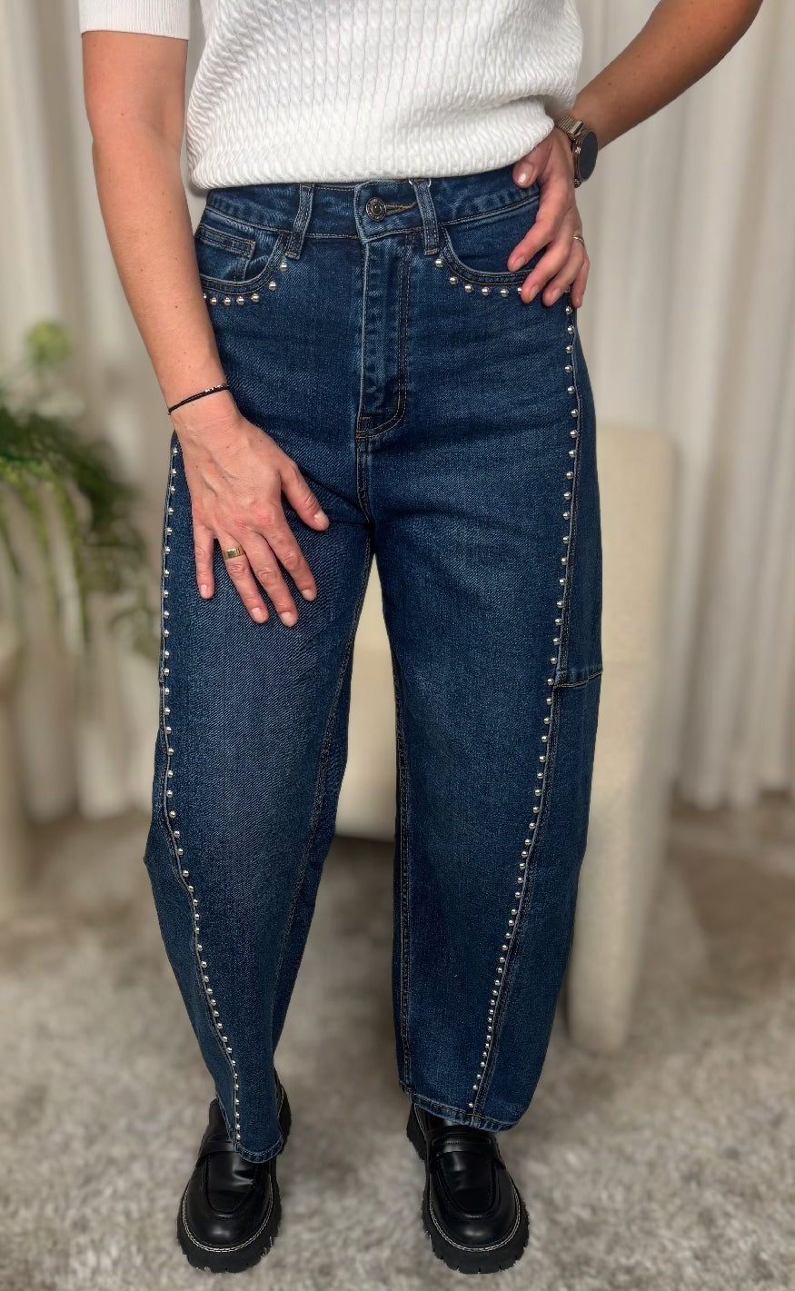Marta Du Chateau Bukser - Ingeborg - Denim