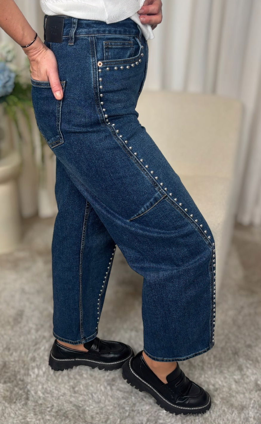 Marta Du Chateau Bukser - Ingeborg - Denim