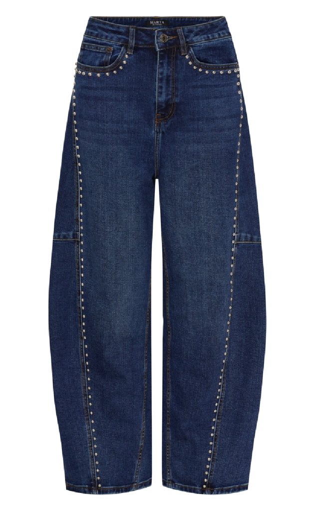 Marta Du Chateau Bukser - Ingeborg - Denim