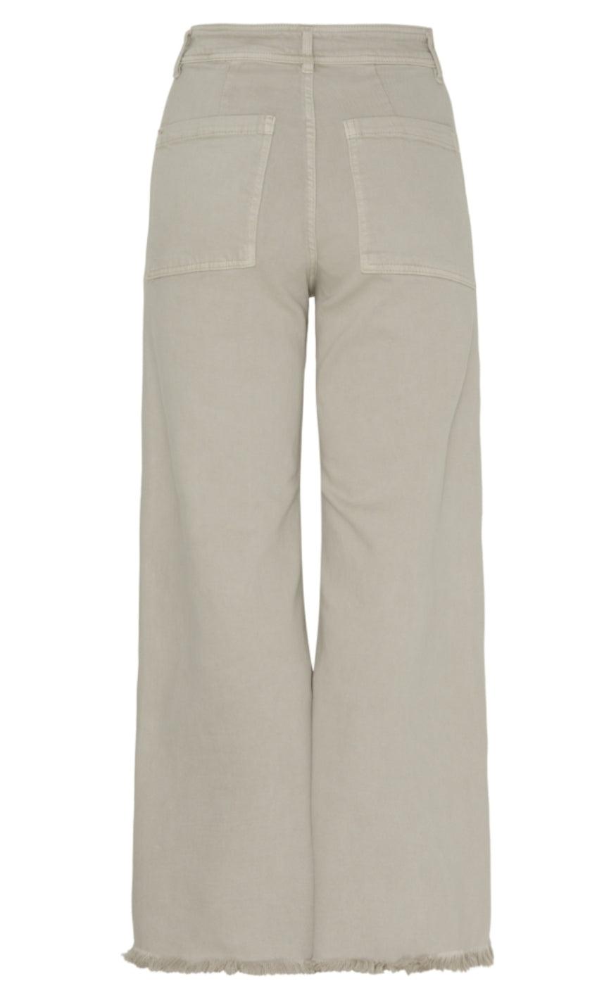 Marta Du Chateau Bukser - Karoline - Beige Denim