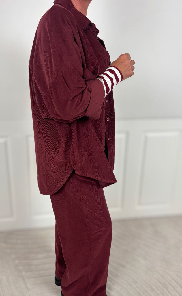 Marta Du Chateau Skjorte - Maelys - Bordeaux6269