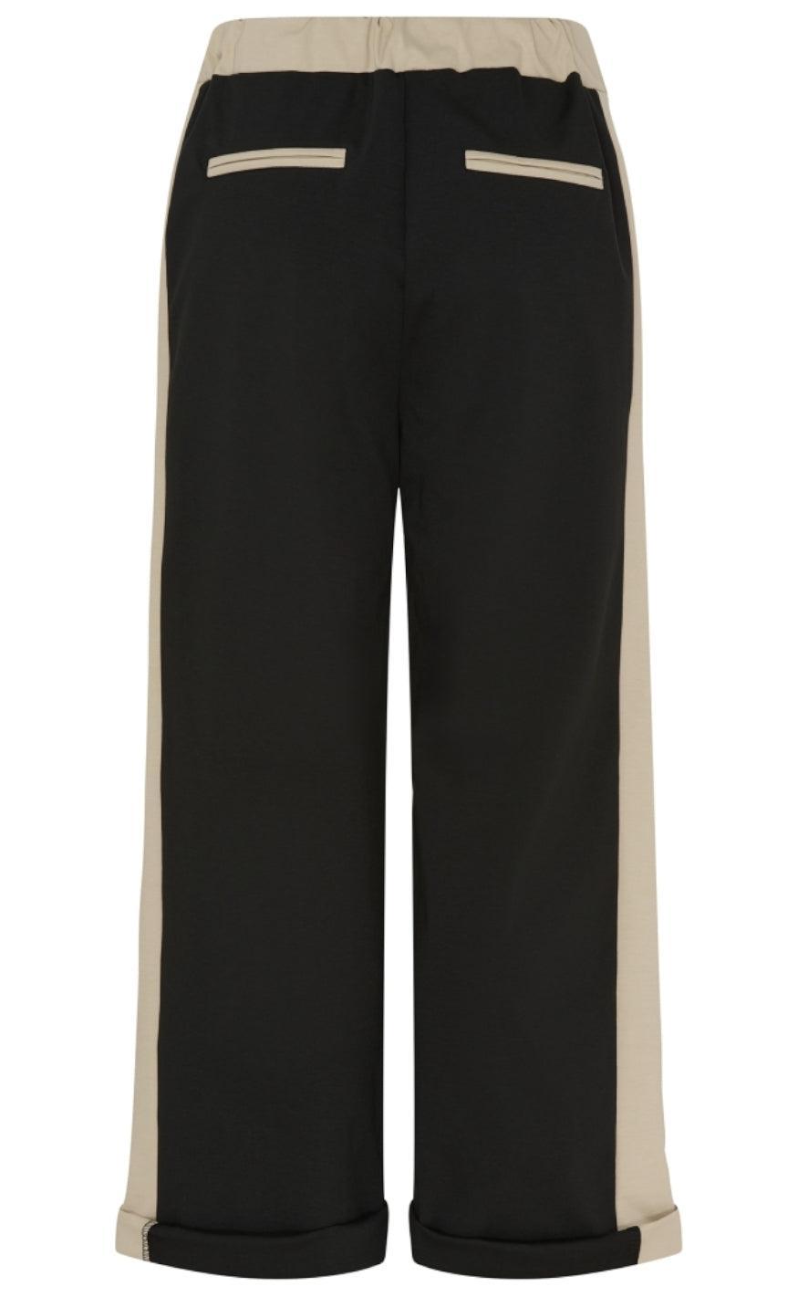 Marta Du Chateau Bukser - Lupita - Black/Beige