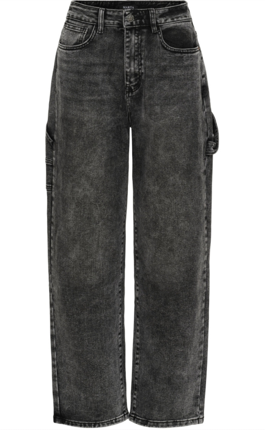 Marta Du Chateau Bukser - Marikka - Grey Denim