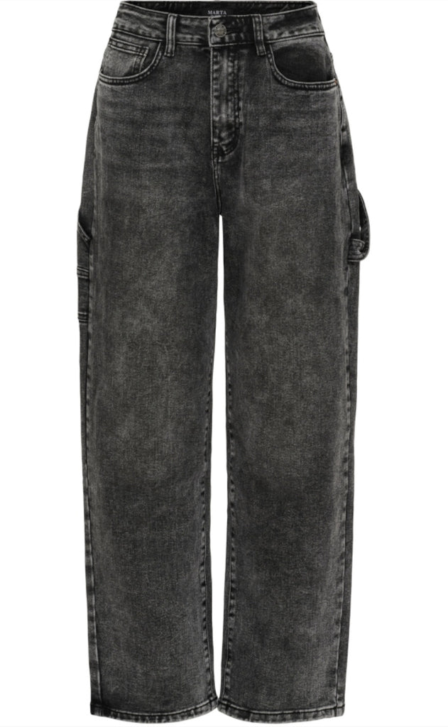Marta Du Chateau Bukser - Marikka - Grey Denim