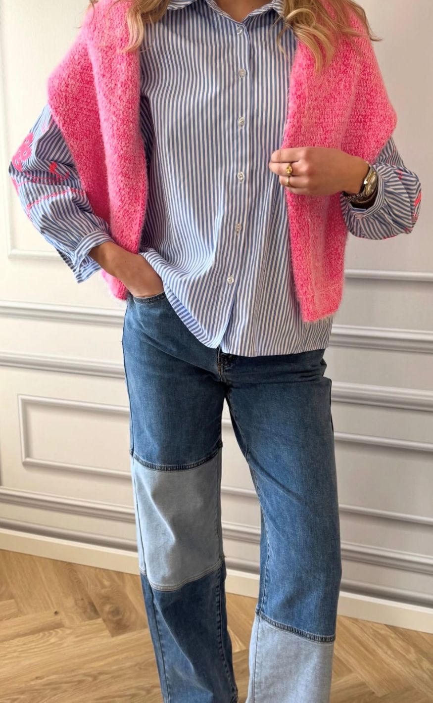 Marta Du Chateau Bukser - Maurita - Denim
