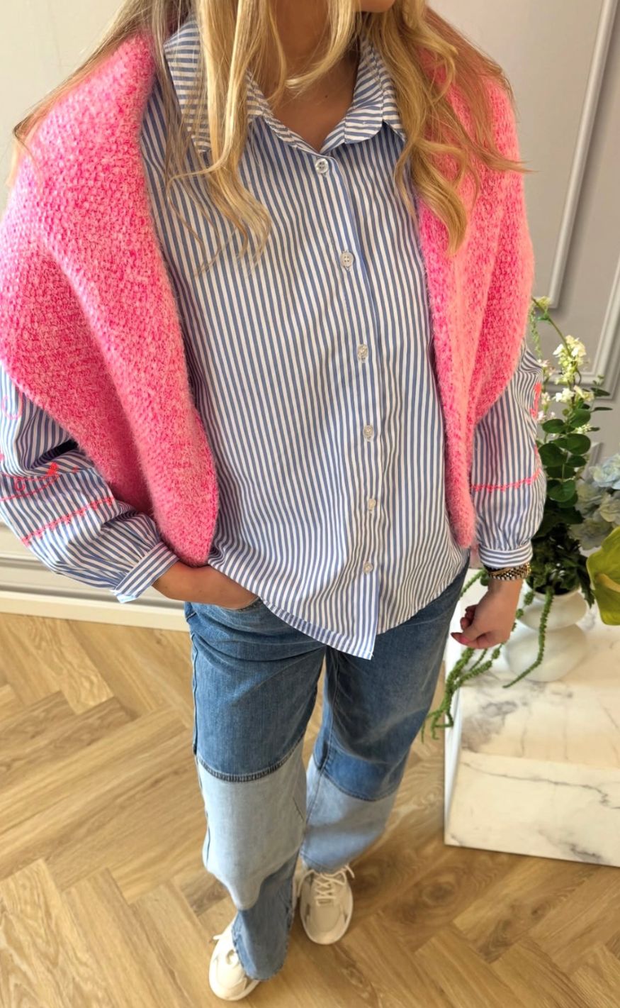 Marta Du Chateau Bukser - Maurita - Denim