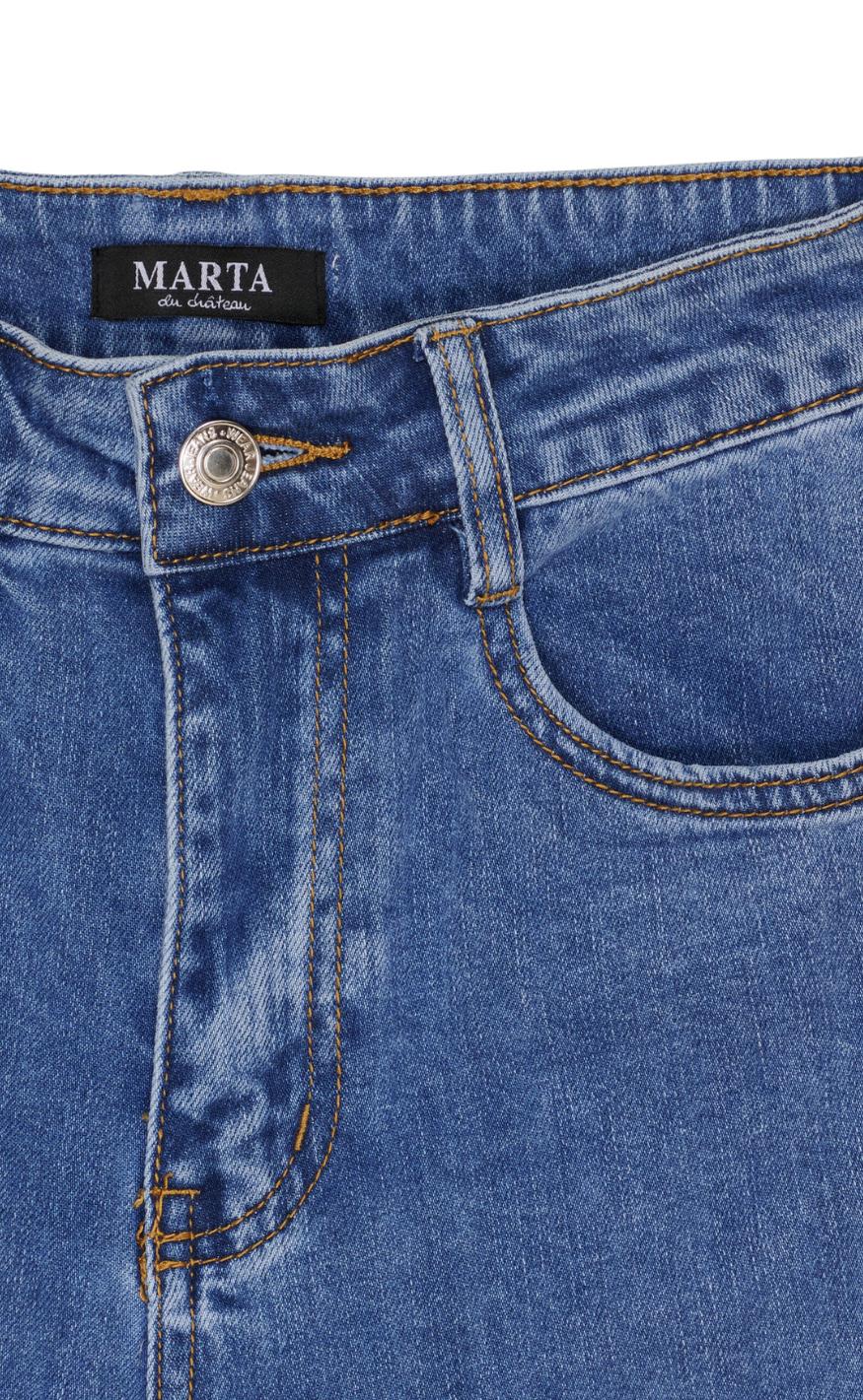Marta Du Chateau Bukser - Maurita - Denim