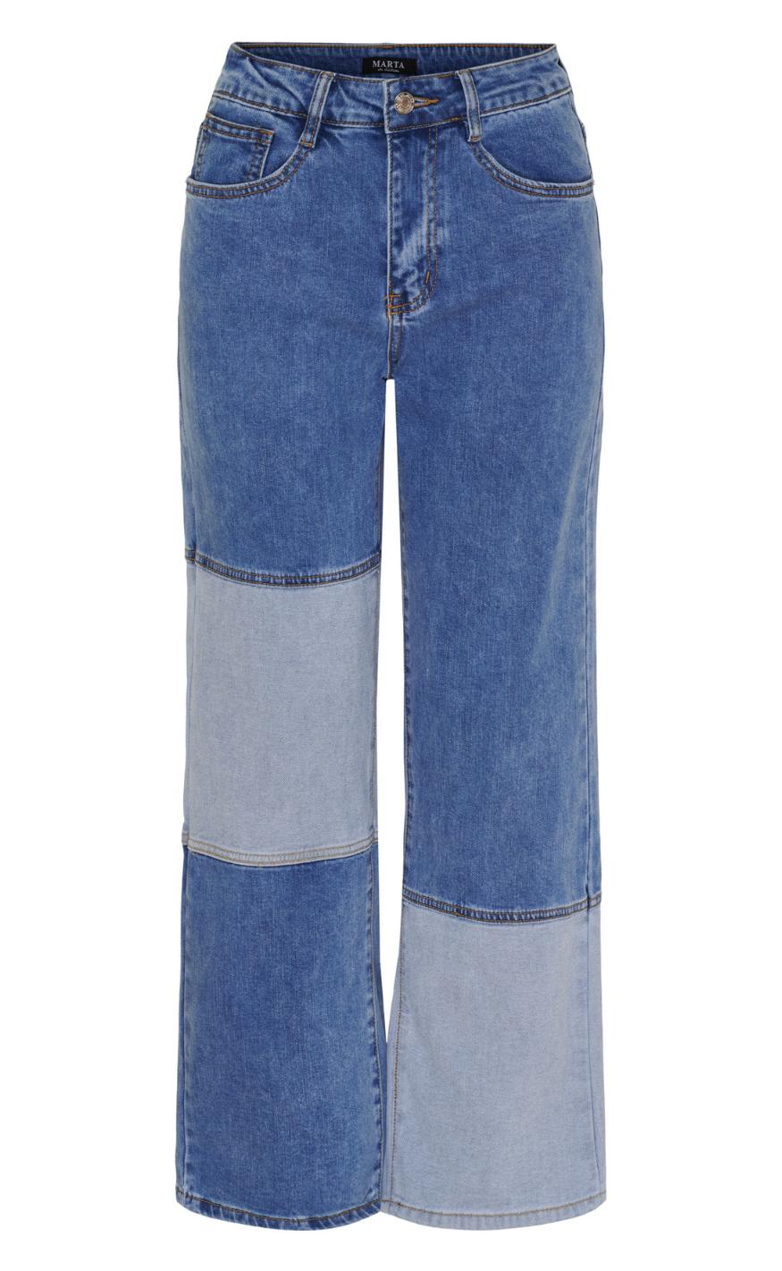 Marta Du Chateau Bukser - Maurita - Denim