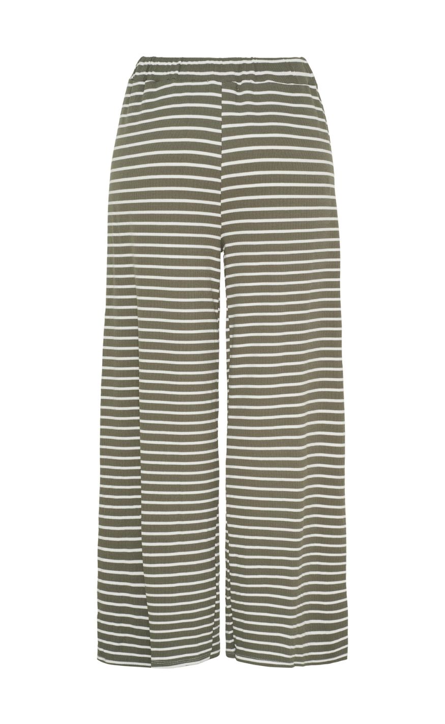 Marta Du Chateau Bukser - Mireya - White/Military Stripe