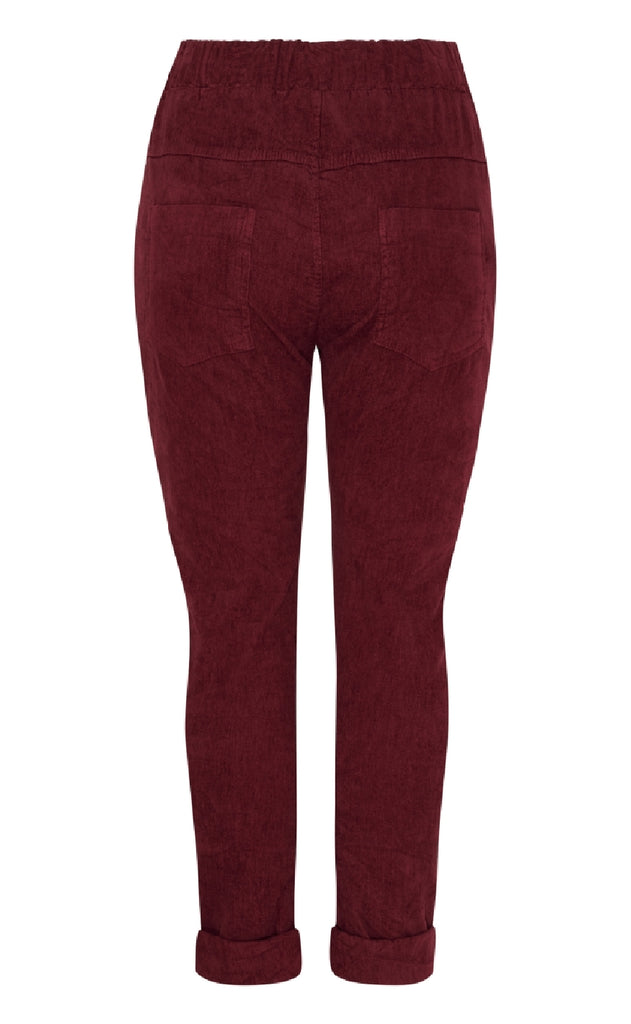 Marta Du Chateau Bukser - Pecan - Bordeaux