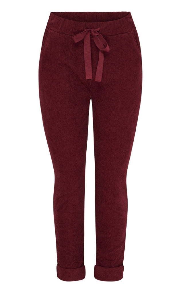 Marta Du Chateau Bukser - Pecan - Bordeaux