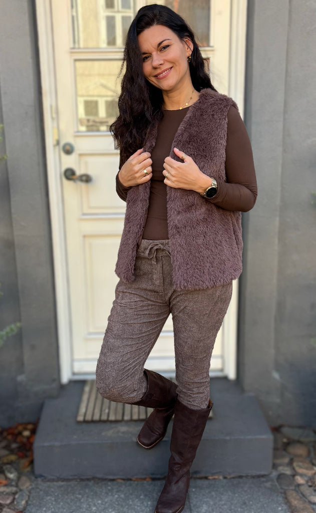 Marta Du Chateau Bukser - Pecan - Fango