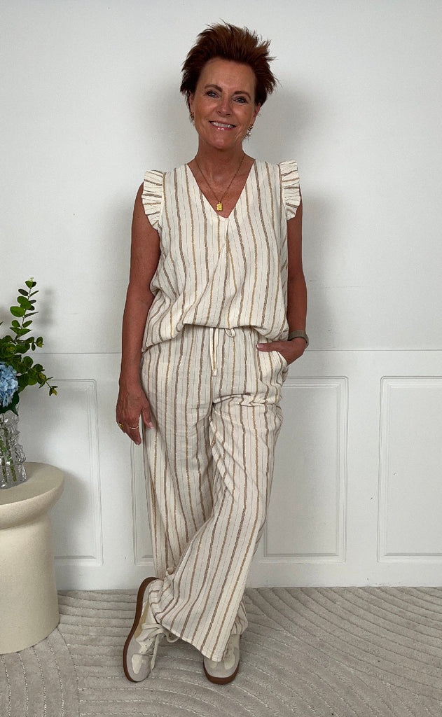 Marta Du Chateau Bukser - Serena - Brown