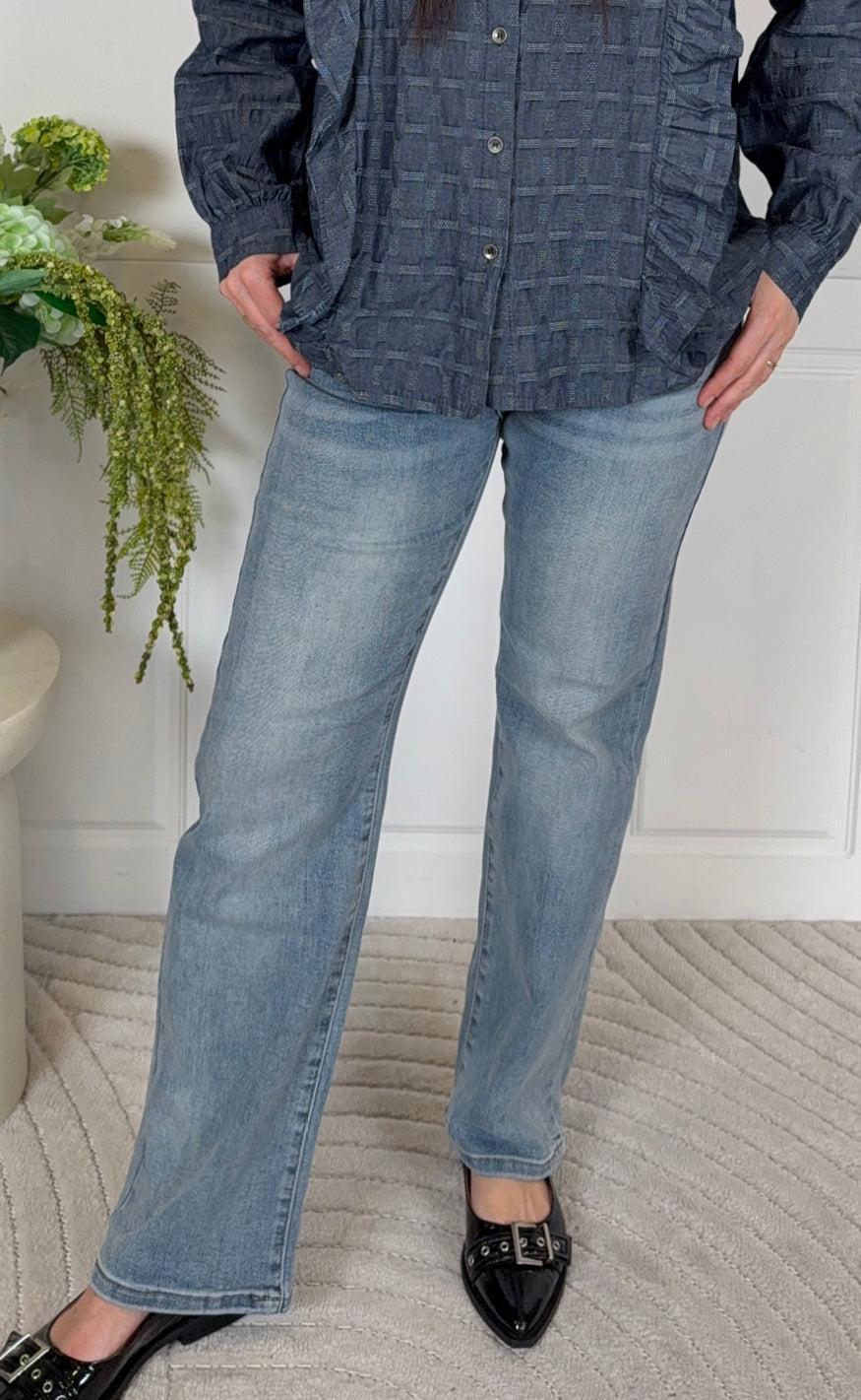 Marta Du Chateau Bukser - Sidonie - Blue Denim