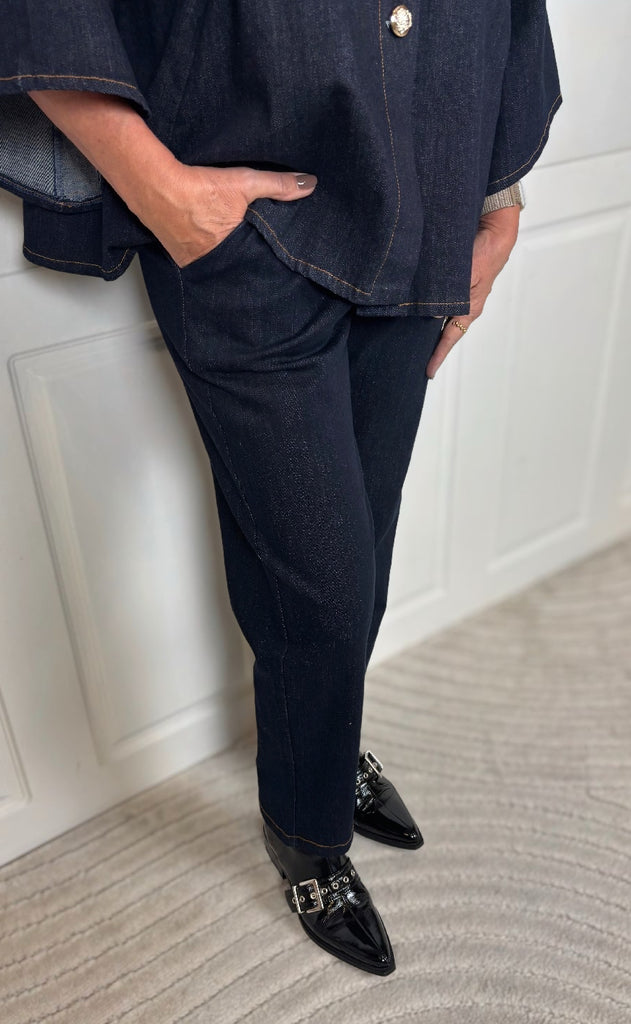 Marta Du Chateau Bukser - Zora - Dark Blue