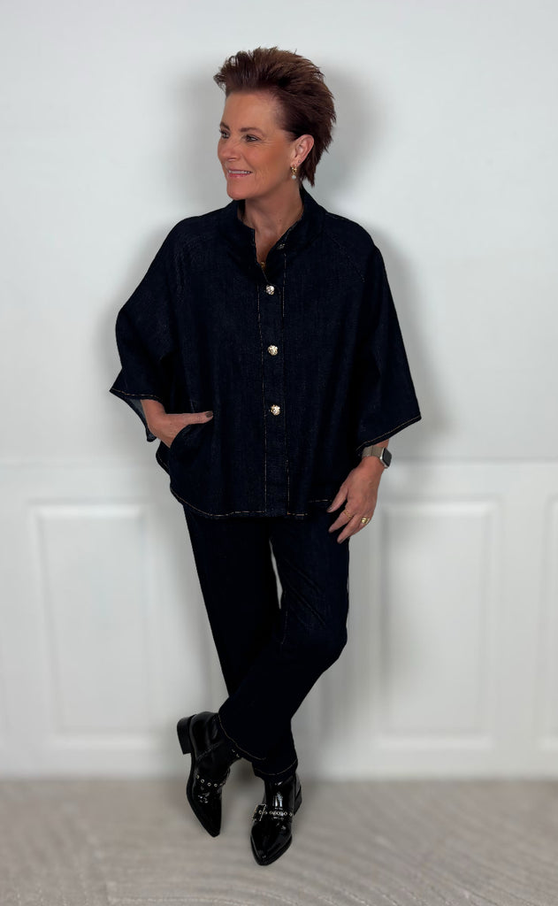 Marta Du Chateau Bukser - Zora - Dark Blue