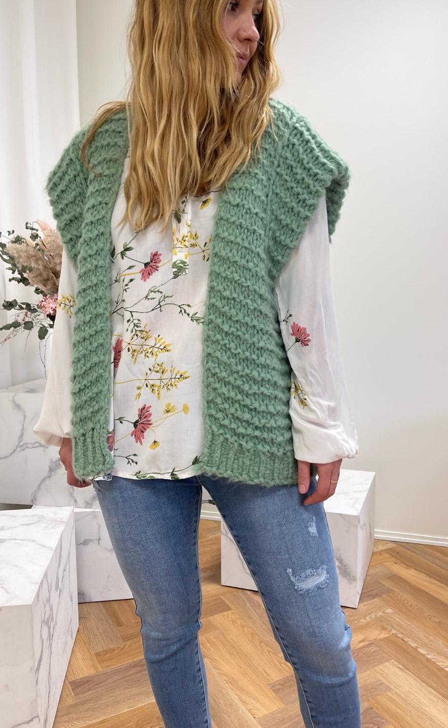 Marta Du Chateau Cardigan - 410 - Aqua