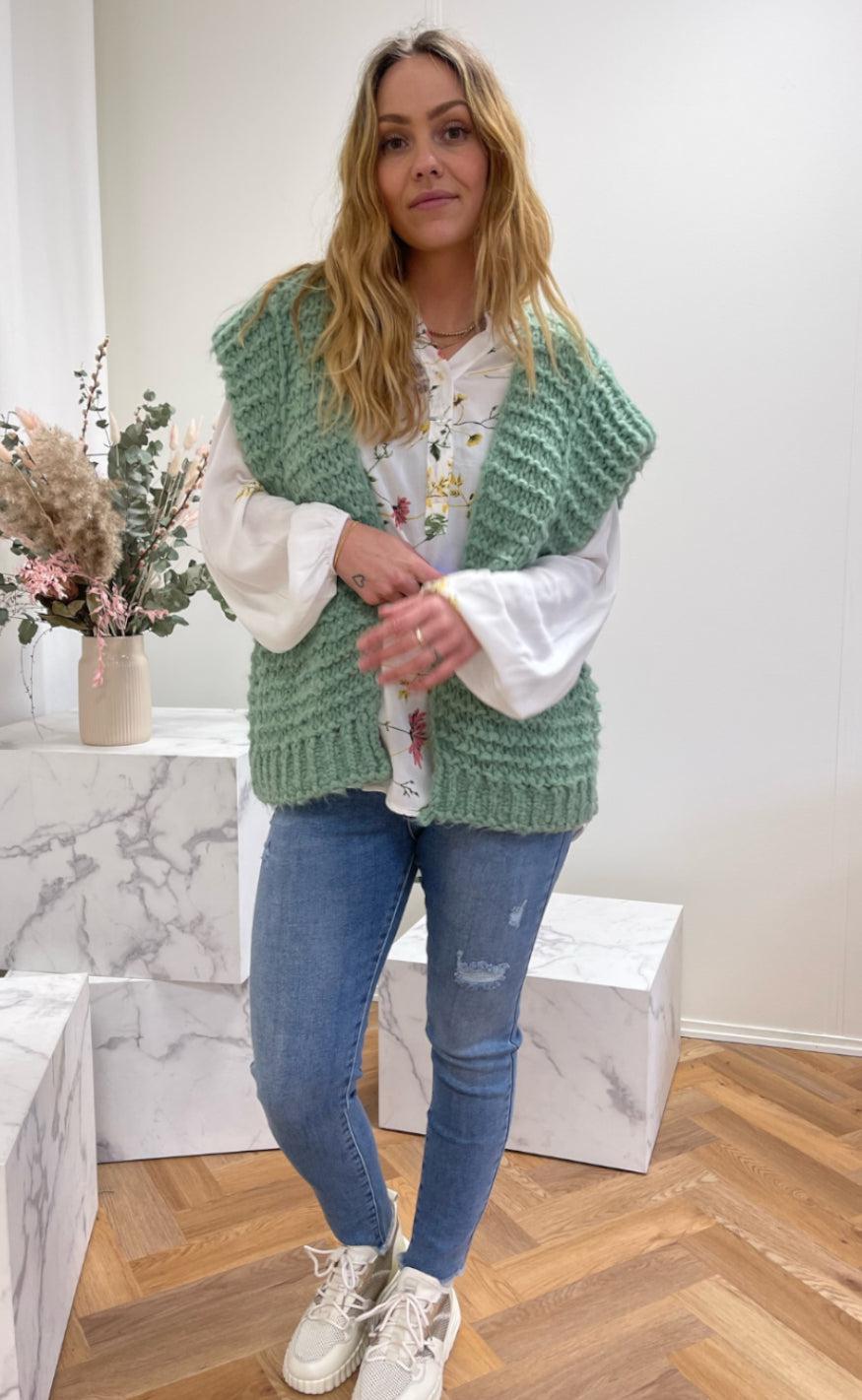 Marta Du Chateau Cardigan - 410 - Aqua