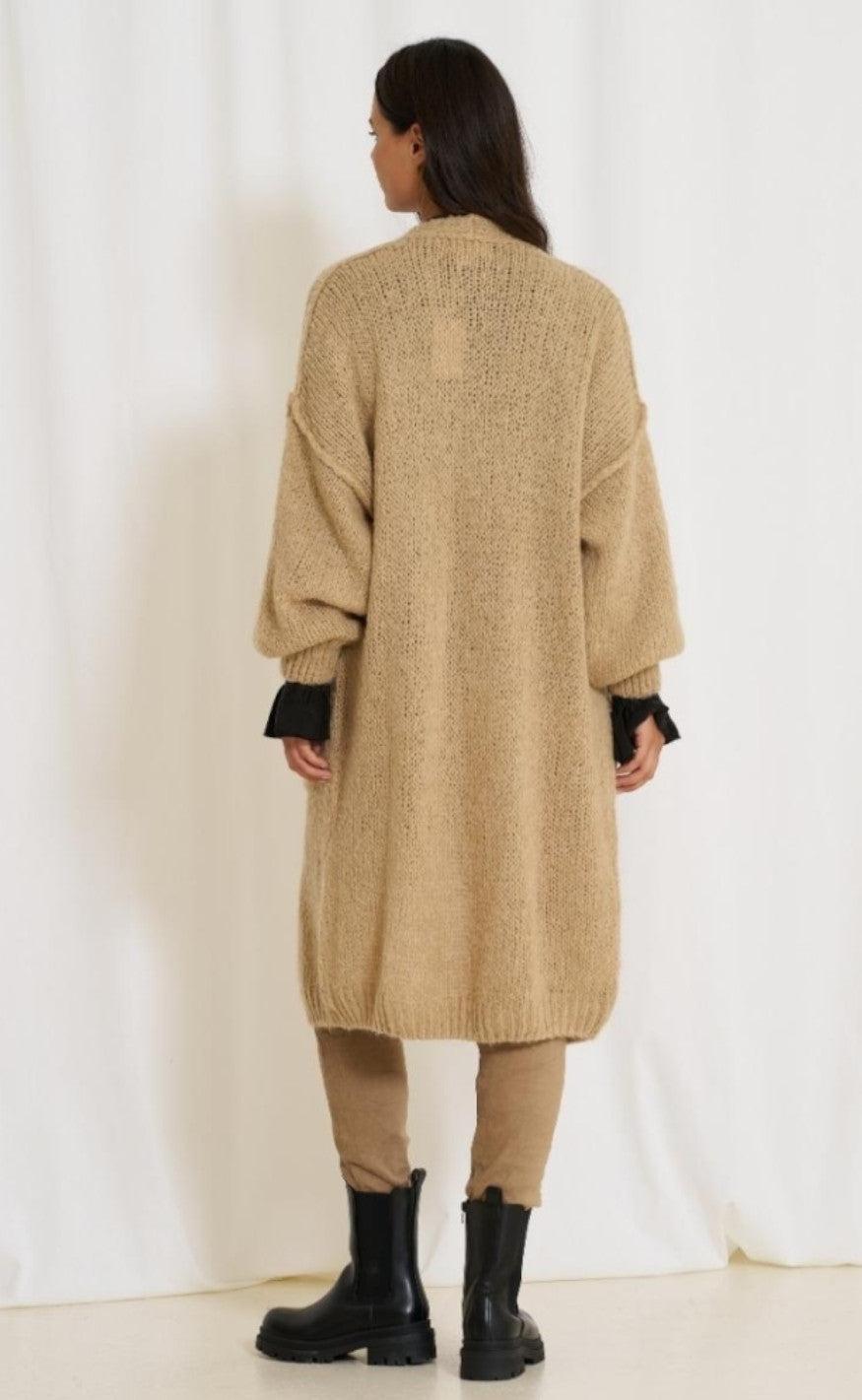 Marta Du Chateau Cardigan - 513 Vega - Light Camel