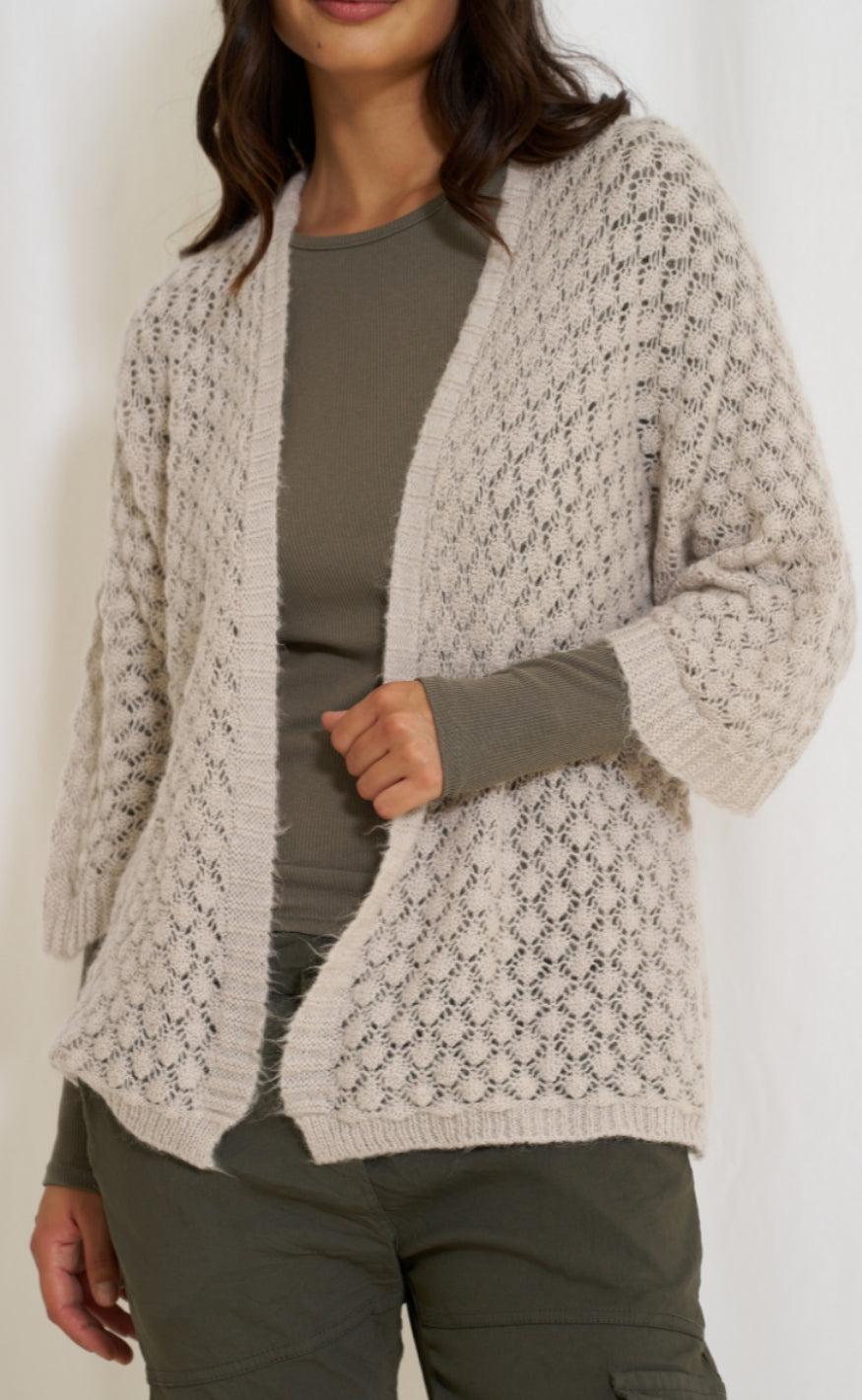 Marta Du Chateau Cardigan - 6202 Esther - Beige