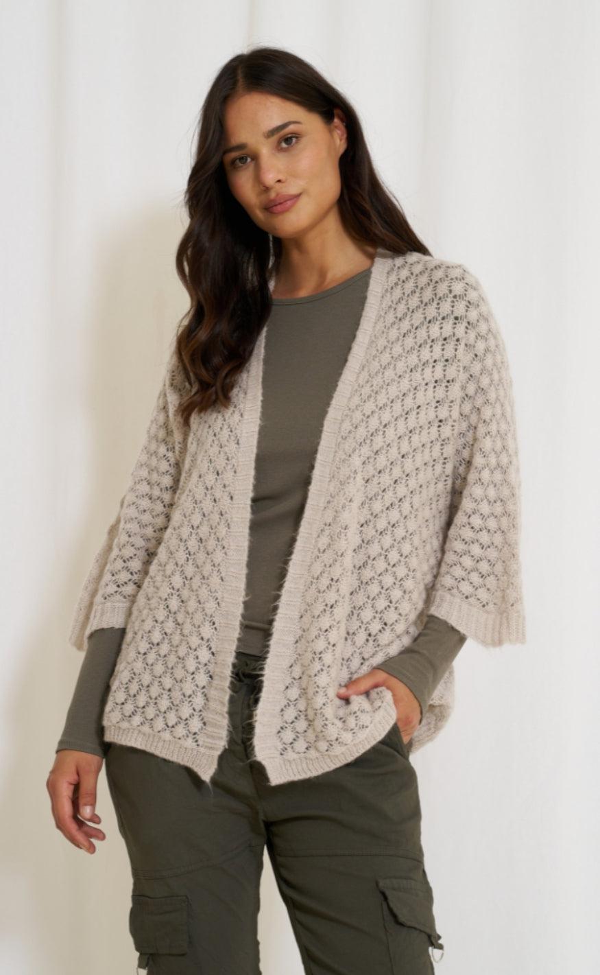 Marta Du Chateau Cardigan - 6202 Esther - Beige