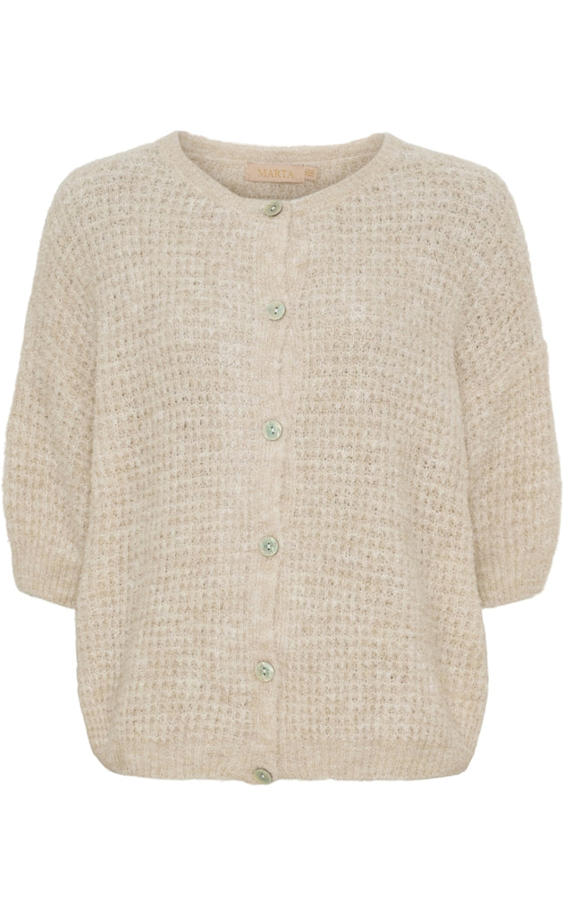 Marta Du Chateau Cardigan - Amour - Beige