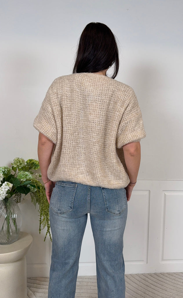 Marta Du Chateau Cardigan - Amour - Beige