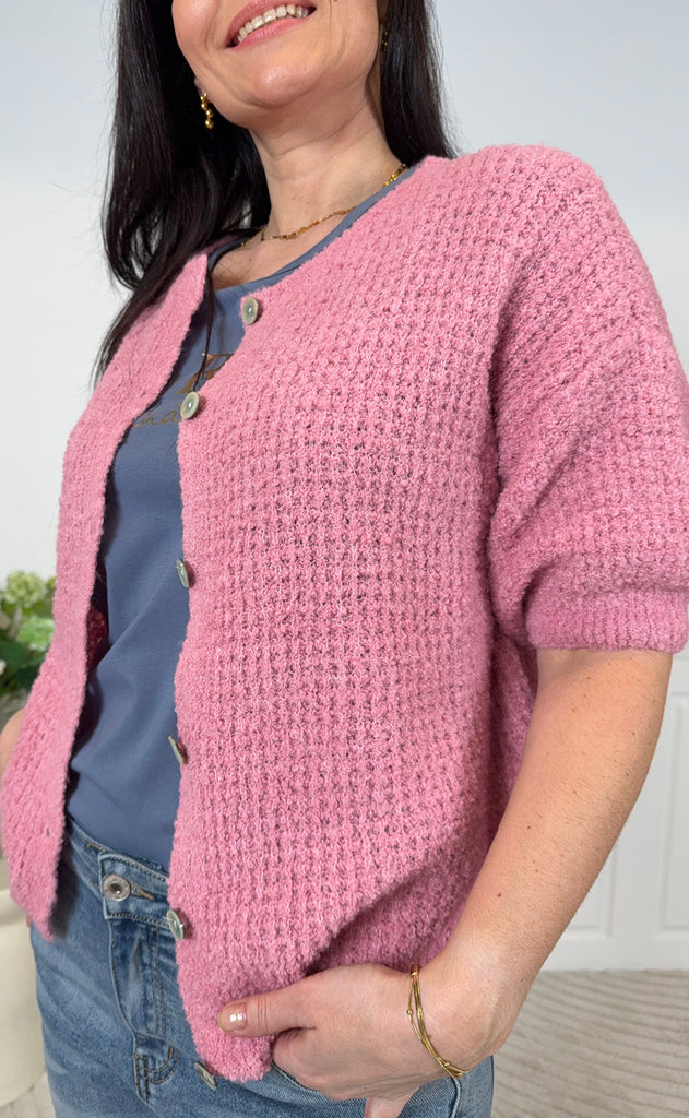 Marta Du Chateau Cardigan - Amour - Rose